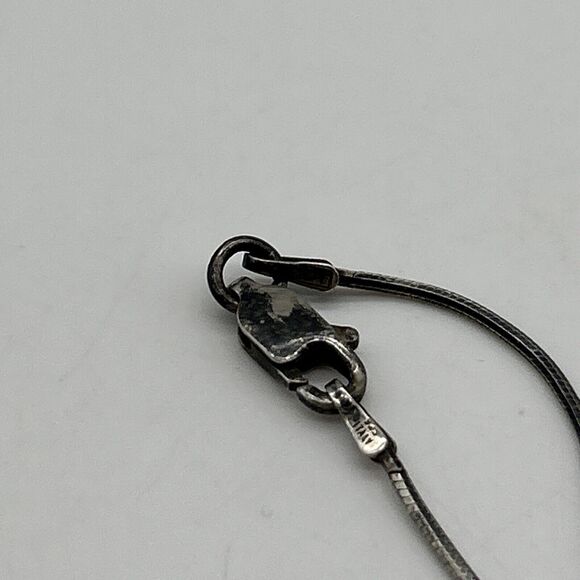 Teagan Co. .925 Sterling Silver TCU Texas Christian University Necklace - Picture 5 of 8